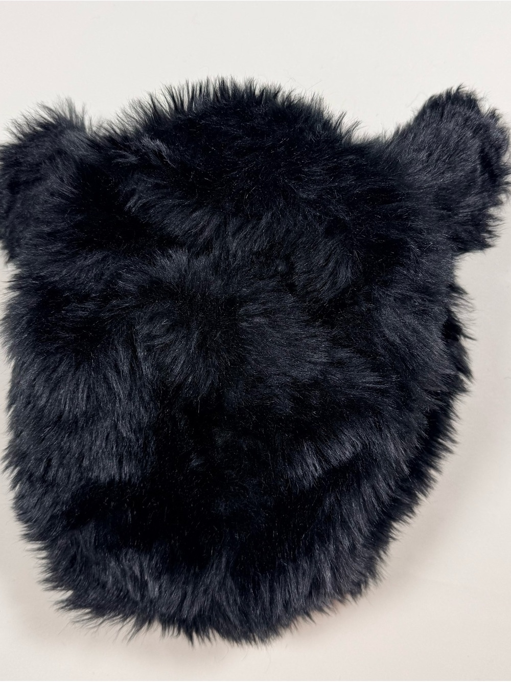Elope Black Bear Ears Plush Faux Fur Hat Cosplay Costume Halloween Furry Kawaii